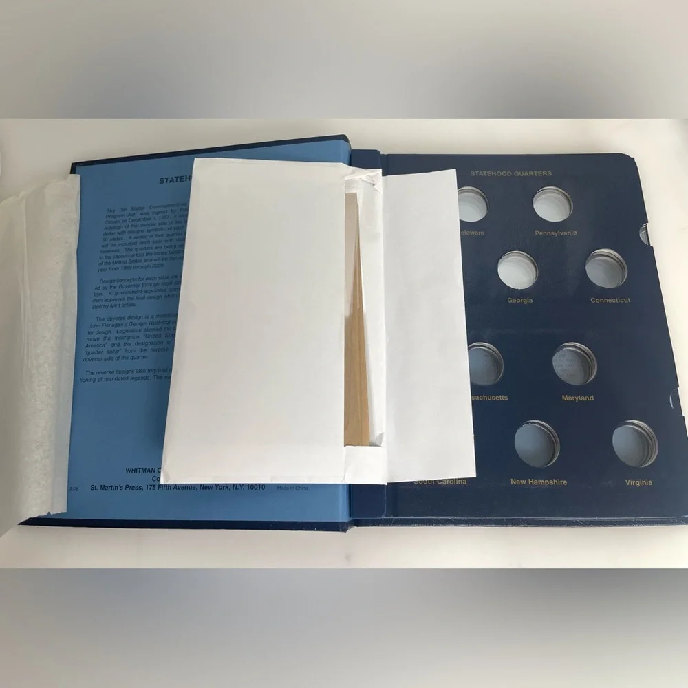 Vintage STATEHOOD WASHINGTON QUARTER #9176 (1999-2008) WHITMAN COIN ALBUM